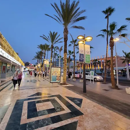 Casa Palmera 2 Only 150 Meters To The Beach, Heated Pool, Wifi, Sat-tv, Terrace, Location, Washing Machine * Playa de las Américas